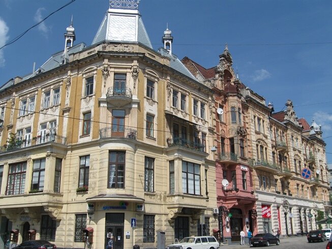 Красивая архитектура Львов